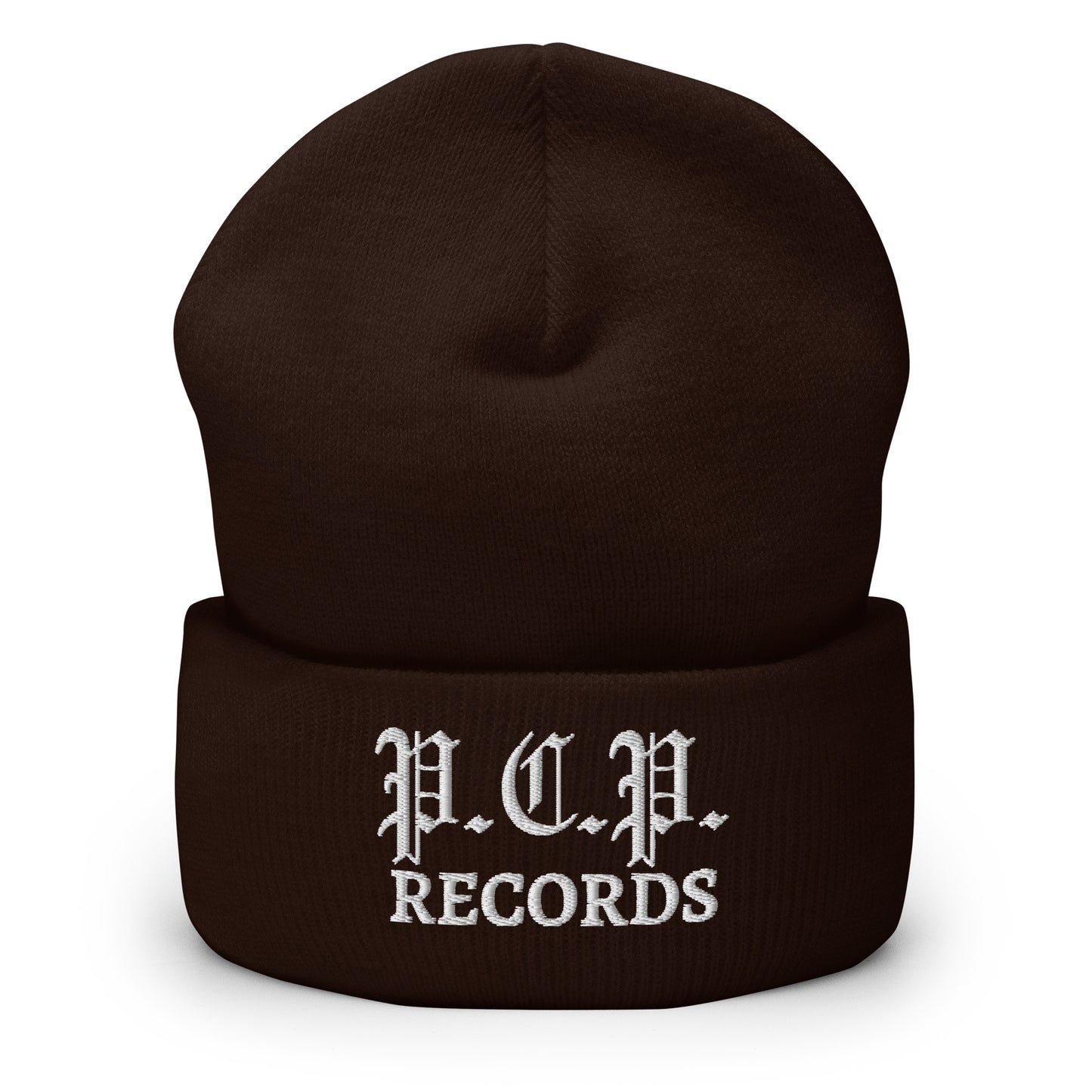 P.C.P RECORDS Cuffed Beanie